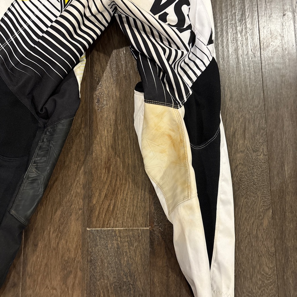 Answer Racing Rockstar Men's Black and Yellow Racing Pants - Picture 6 of 6